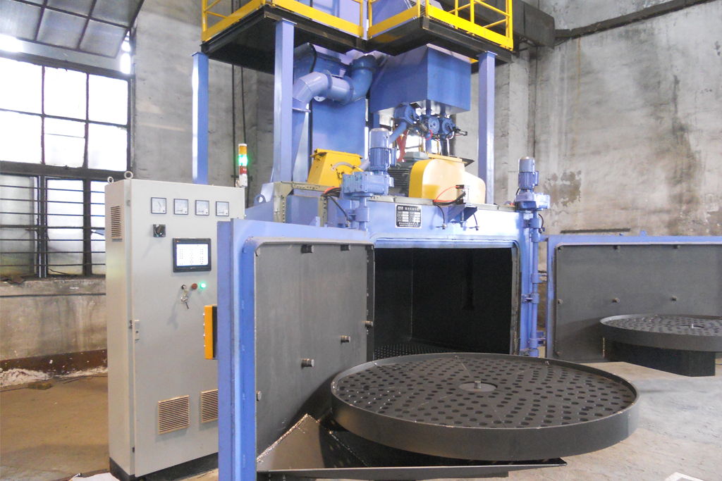 disa rotary table shot blasting machine